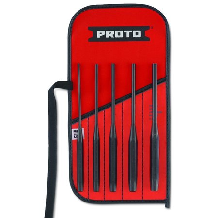 PROTO SET LONG DRIVE PIN PUNCH 5pc POJ48005LS2